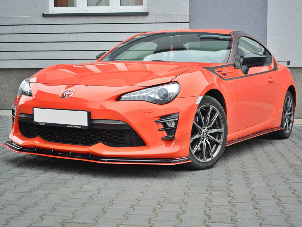 MAXTON DESIGN FRONT SPLITTER V4 TOYOTA GT86 FACELIFT — photo 2