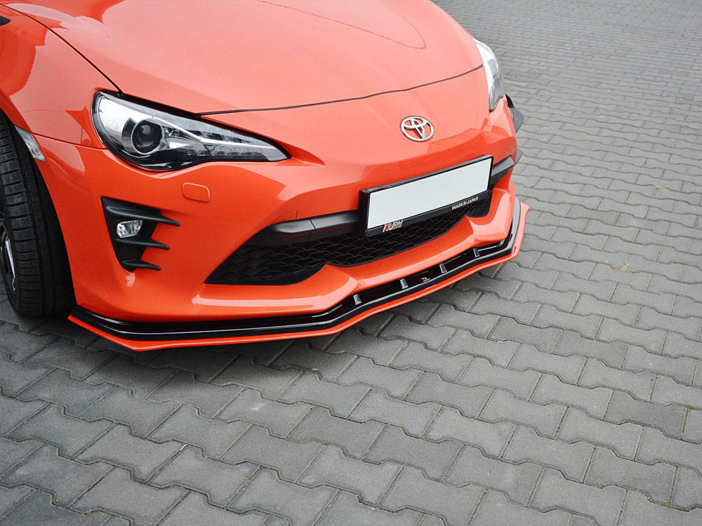 MAXTON DESIGN FRONT SPLITTER V4 TOYOTA GT86 FACELIFT — photo 3