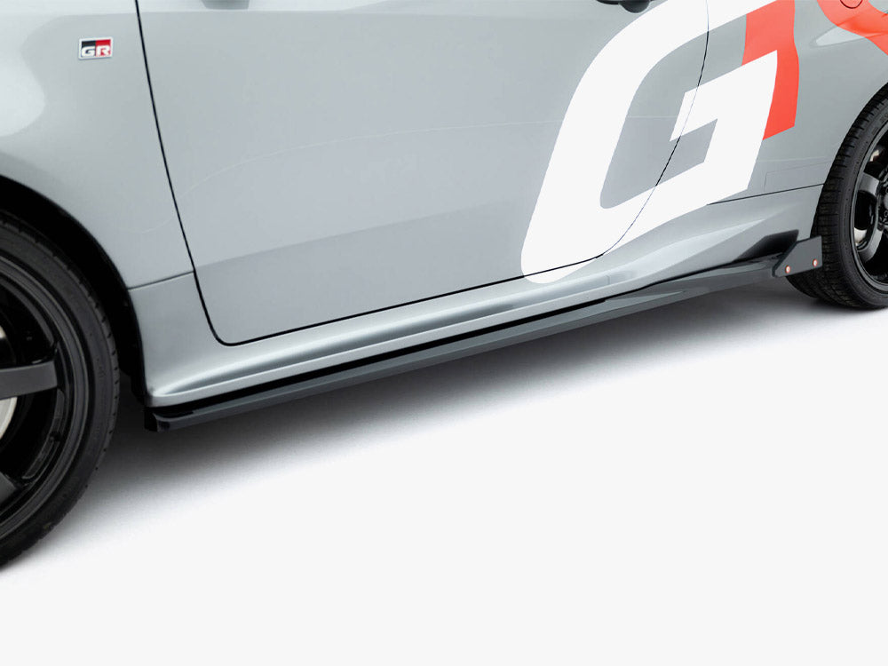 MAXTON DESIGN SIDE SKIRTS DIFFUSERS + FLAPS TOYOTA GR YARIS MK4 FACELIFT — photo 3