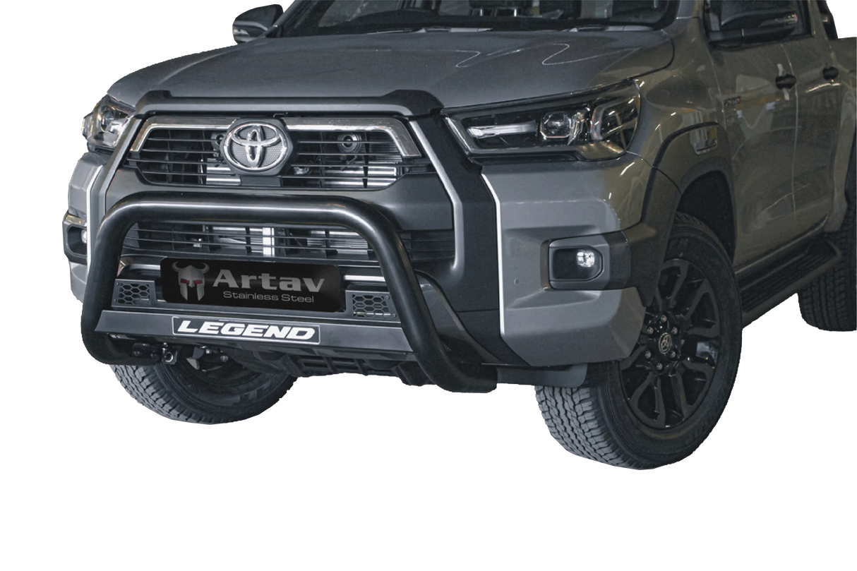Toyota Hilux Legend 2016> Honeycomb Nudge Bar Black