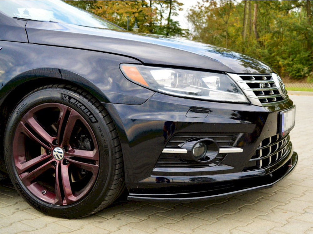 MAXTON DESIGN FRONT SPLITTER VOLKSWAGEN CC R-LINE (2012-2017) — photo 3