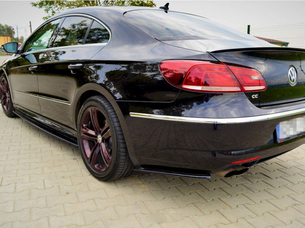 MAXTON DESIGN REAR SIDE SPLITTERS VOLKSWAGEN CC R-LINE — photo 1