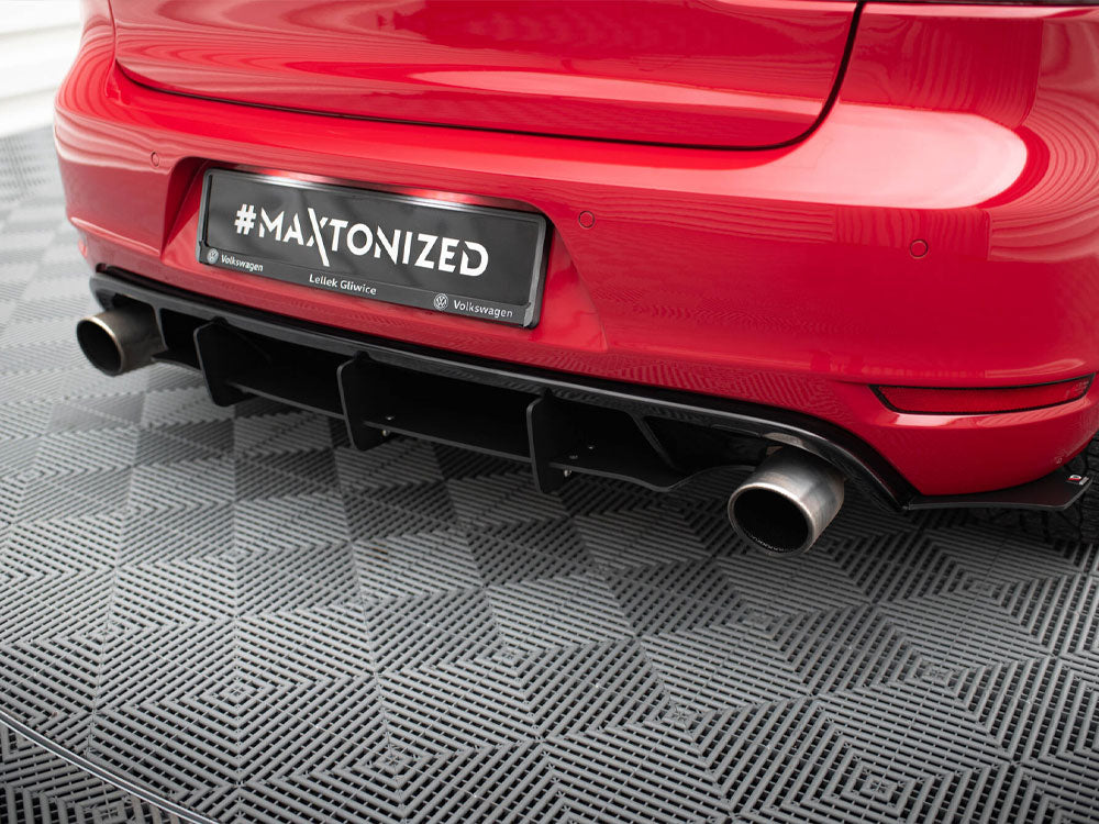 MAXTON DESIGN REAR DIFFUSER & REAR SIDE SPLITTERS VW GOLF MK6 GTI / ED35 — photo 4