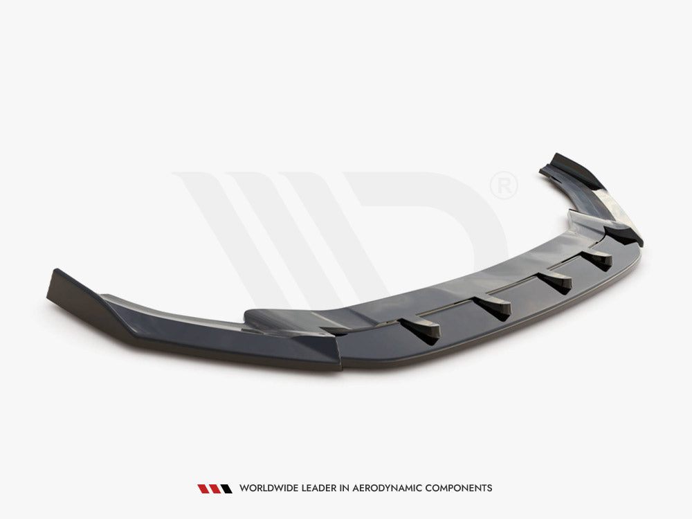 MAXTON DESIGN FRONT SPLITTER V.4 VW GOLF R / R-LINE MK7 — photo 4