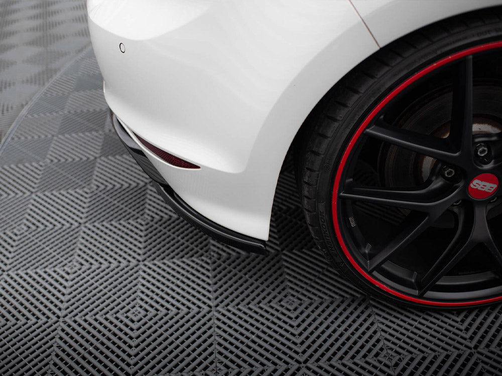 MAXTON DESIGN REAR SIDE SPLITTERS V.1 VW GOLF R / R-LINE MK7 — photo 4