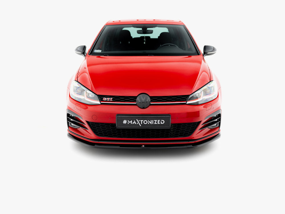 MAXTON DESIGN FRONT SPLITTER V.3 VOLKSWAGEN GOLF GTI MK7 FACELIFT — photo 3