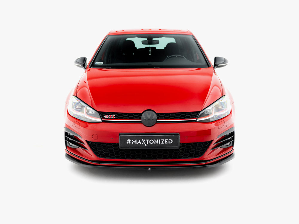 MAXTON DESIGN FRONT SPLITTER V.4 VOLKSWAGEN GOLF GTI MK7 FACELIFT — photo 3