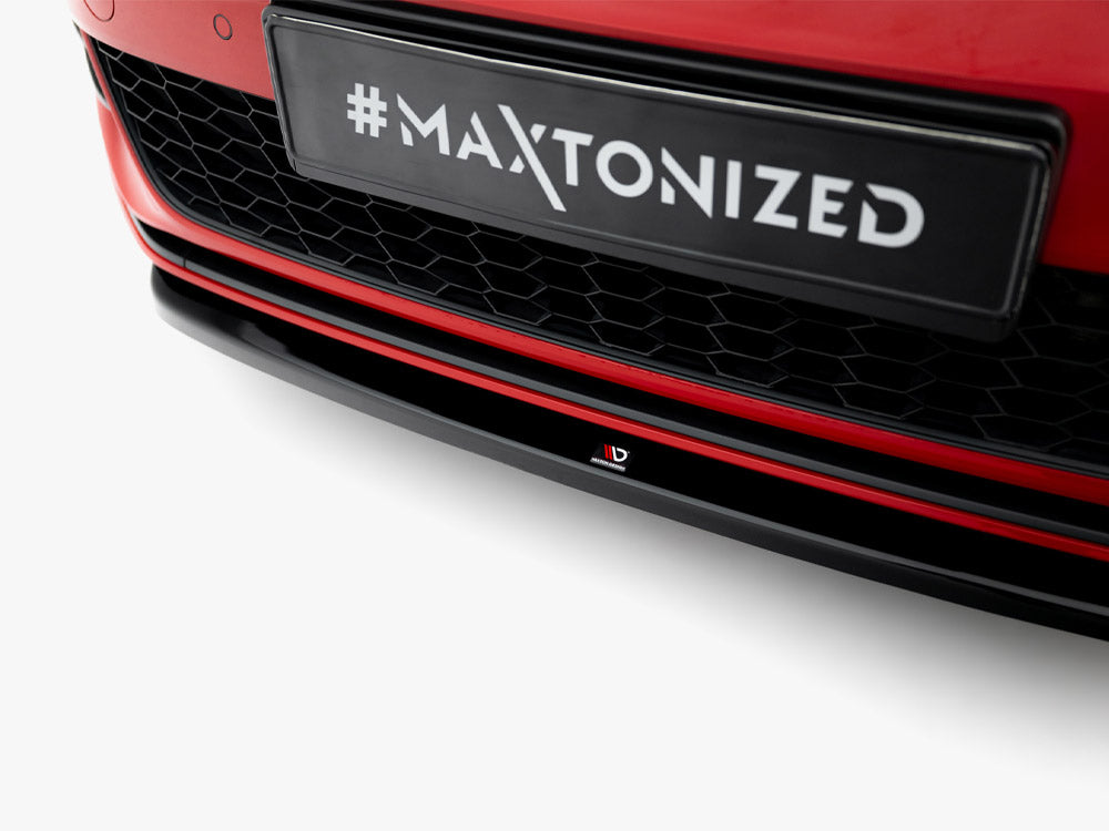 MAXTON DESIGN FRONT SPLITTER V.5 VOLKSWAGEN GOLF GTI MK7 FACELIFT — photo 4