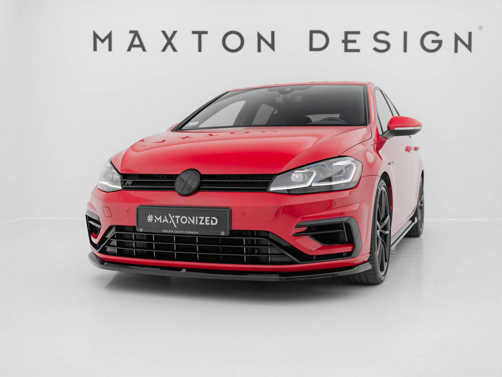 MAXTON DESIGN FRONT SPLITTER V.6 VW GOLF 7 R / R-LINE FACELIFT — photo 2
