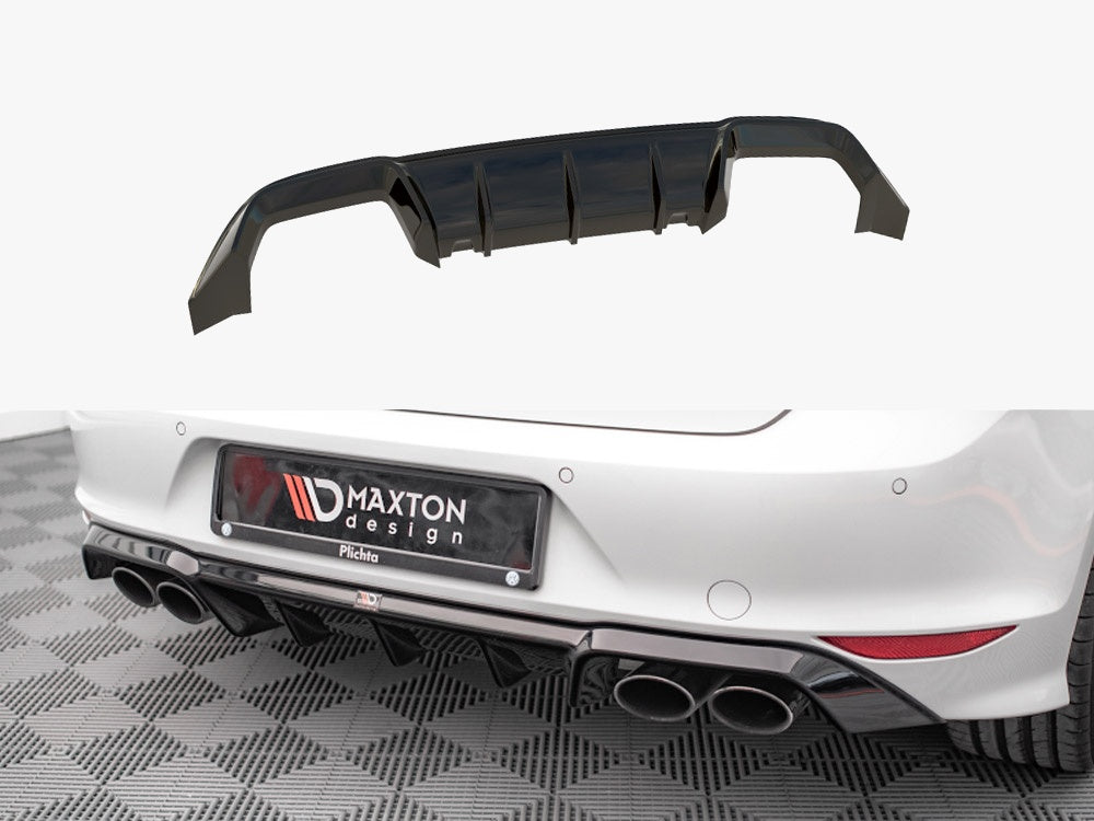 Maxton Design Rear Valance VW Mk7 R – Prefacelift — photo 1