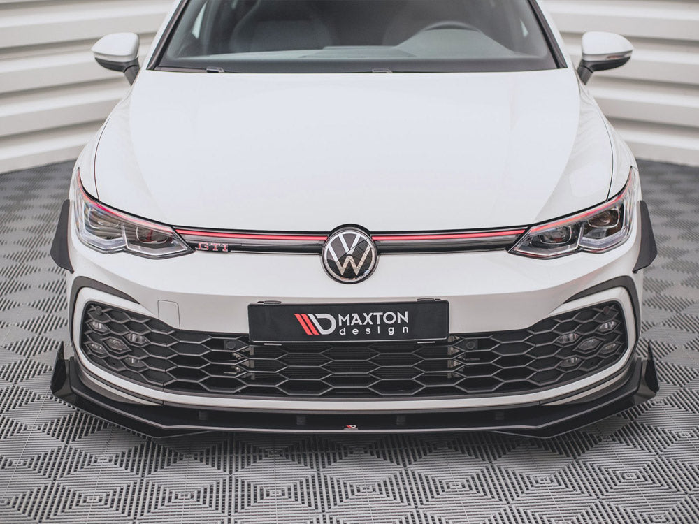 MAXTON DESIGN FRONT BUMPER CANARDS VOLKSWAGEN GOLF 8 GTI / R-LINE — photo 3