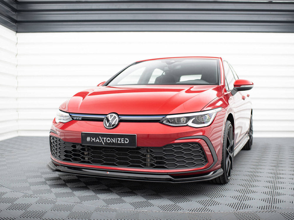 MAXTON DESIGN FRONT SPLITTER V.6 VOLKSWAGEN GOLF GTI / R-LINE MK8 — photo 2