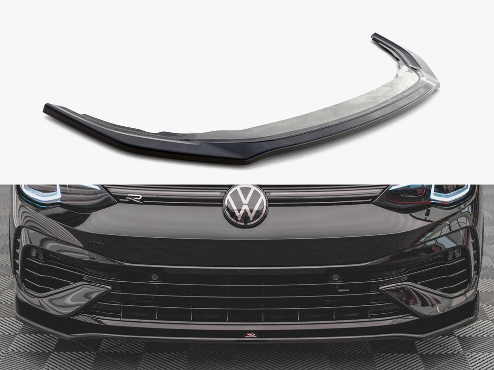 MAXTON DESIGN FRONT SPLITTER V.3 VOLKSWAGEN GOLF R MK8 — photo 1