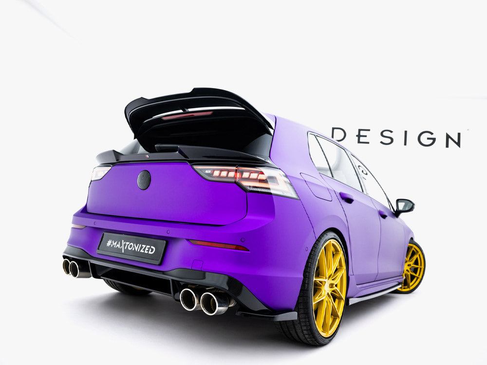 MAXTON DESIGN REAR SIDE SPLITTERS V.2 FOR VOLKSWAGEN GOLF R MK8 — photo 2