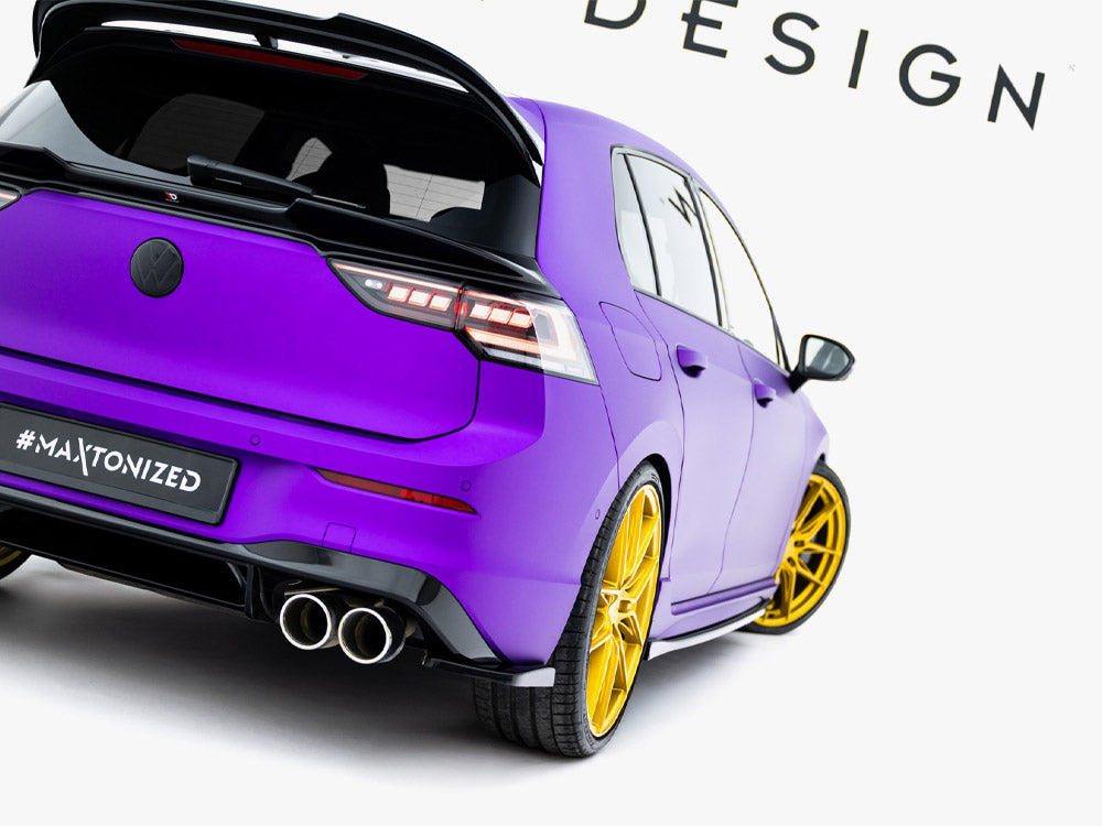 MAXTON DESIGN REAR SIDE SPLITTERS V.2 FOR VOLKSWAGEN GOLF R MK8 — photo 3