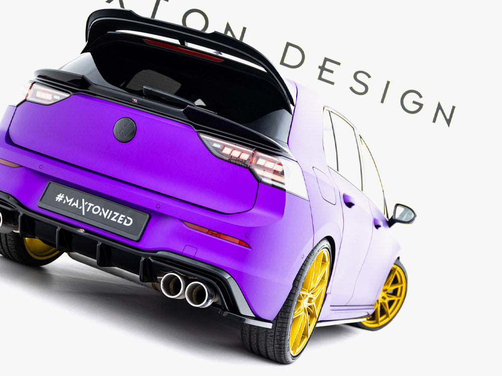 MAXTON DESIGN REAR SIDE SPLITTERS V.4 FOR VOLKSWAGEN GOLF R MK8 — photo 4