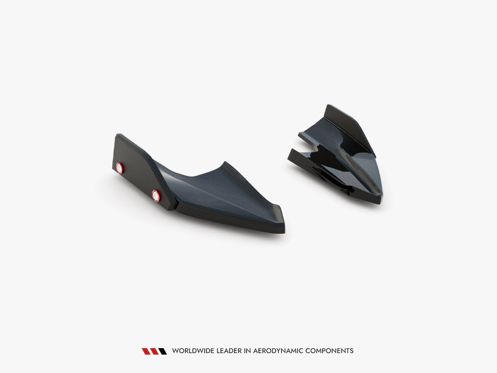 MAXTON DESIGN REAR SIDE SPLITTERS V.5 + FLAPS VOLKSWAGEN GOLF R MK8 — photo 5