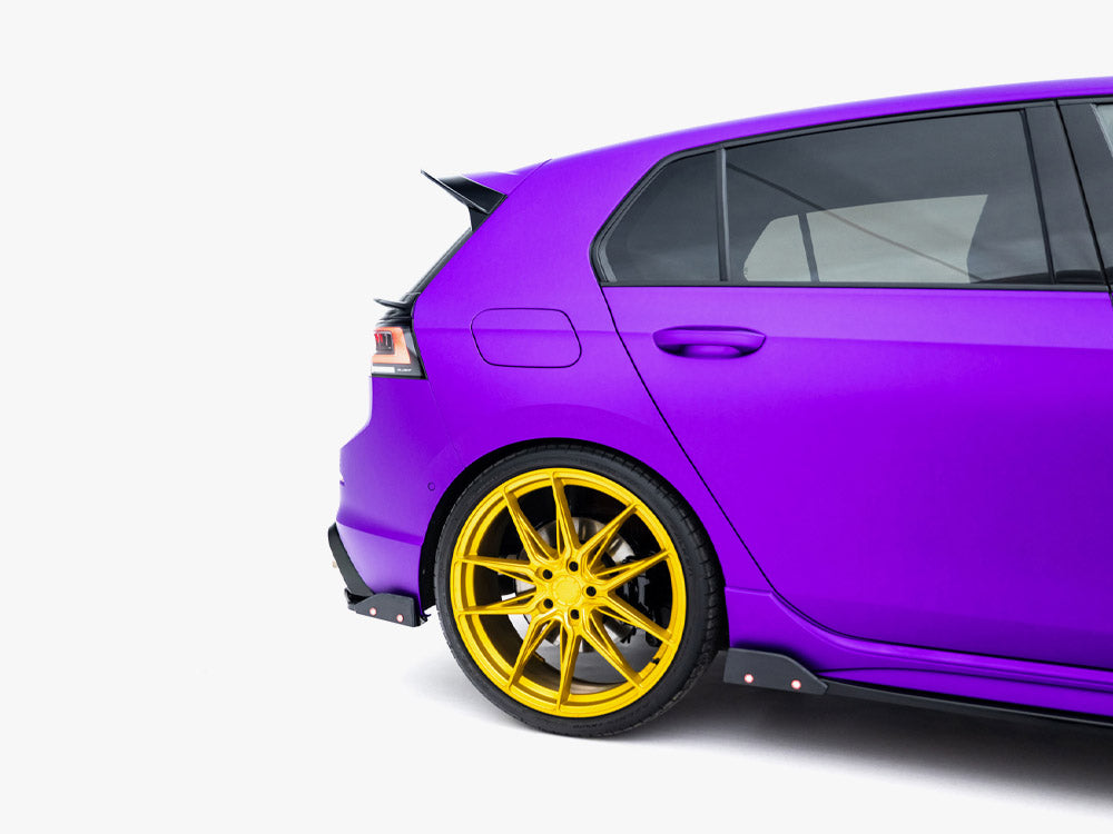 MAXTON DESIGN REAR SIDE SPLITTERS V.6 + FLAPS VOLKSWAGEN GOLF R MK8 — photo 7