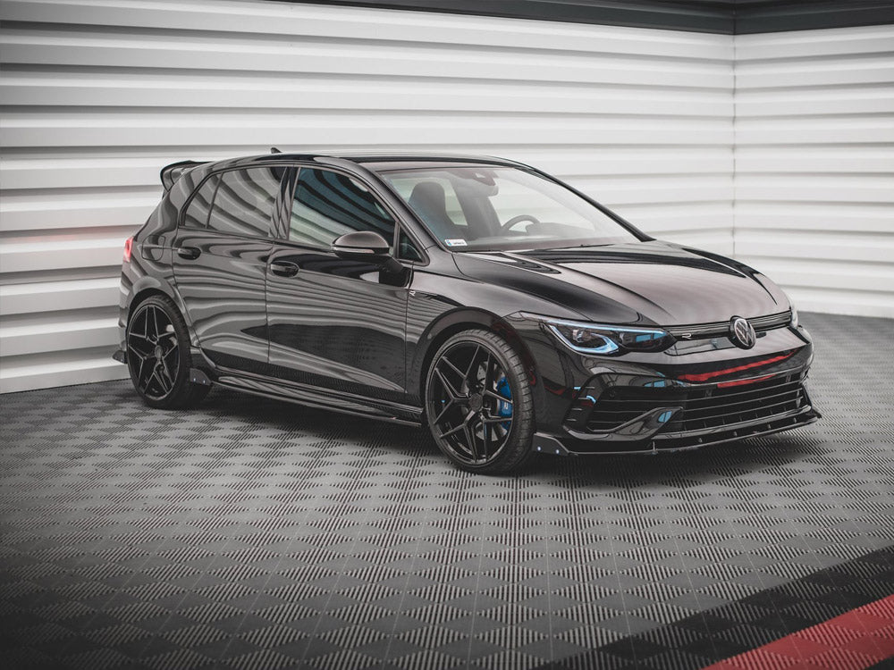 MAXTON DESIGN SIDE SKIRTS DIFFUSERS V.2 + FLAPS VOLKSWAGEN GOLF R MK8 — photo 2