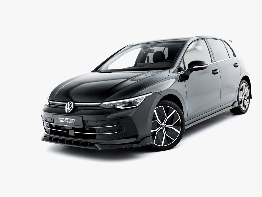 MAXTON DESIGN FRONT SPLITTER V.1 VOLKSWAGEN GOLF MK8 FACELIFT — photo 2