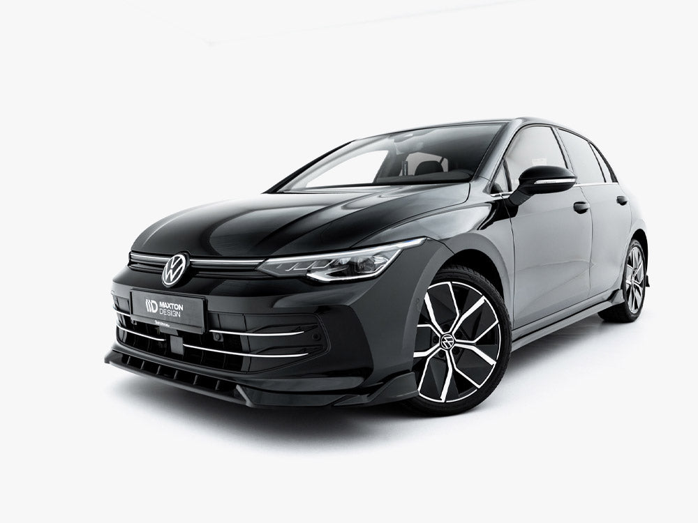 MAXTON DESIGN FRONT SPLITTER V.1 VOLKSWAGEN GOLF MK8 FACELIFT — photo 3