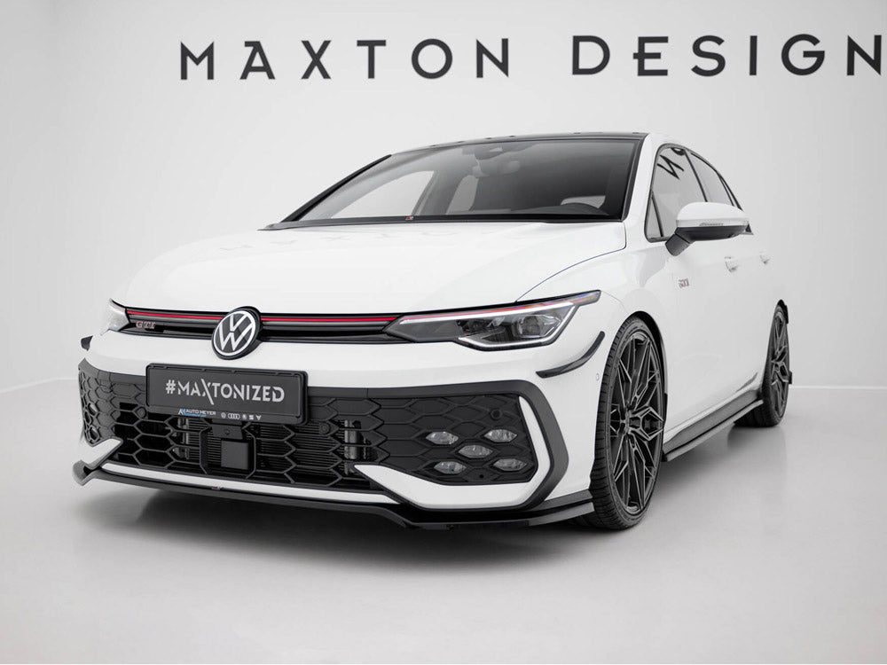 MAXTON DESIGN FRONT SPLITTER V3 VOLKSWAGEN GOLF MK8 FACELIFT — photo 2