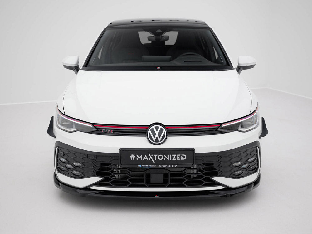 MAXTON DESIGN FRONT SPLITTER V.4 VOLKSWAGEN GOLF GTI / GTE / R-LINE MK8 FACELIFT — photo 3