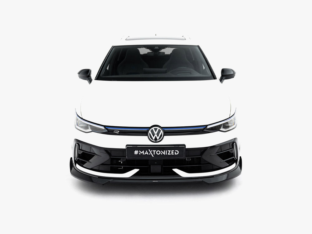 MAXTON DESIGN FRONT SPLITTER V.4 VOLKSWAGEN GOLF R MK8 FACELIFT — photo 4
