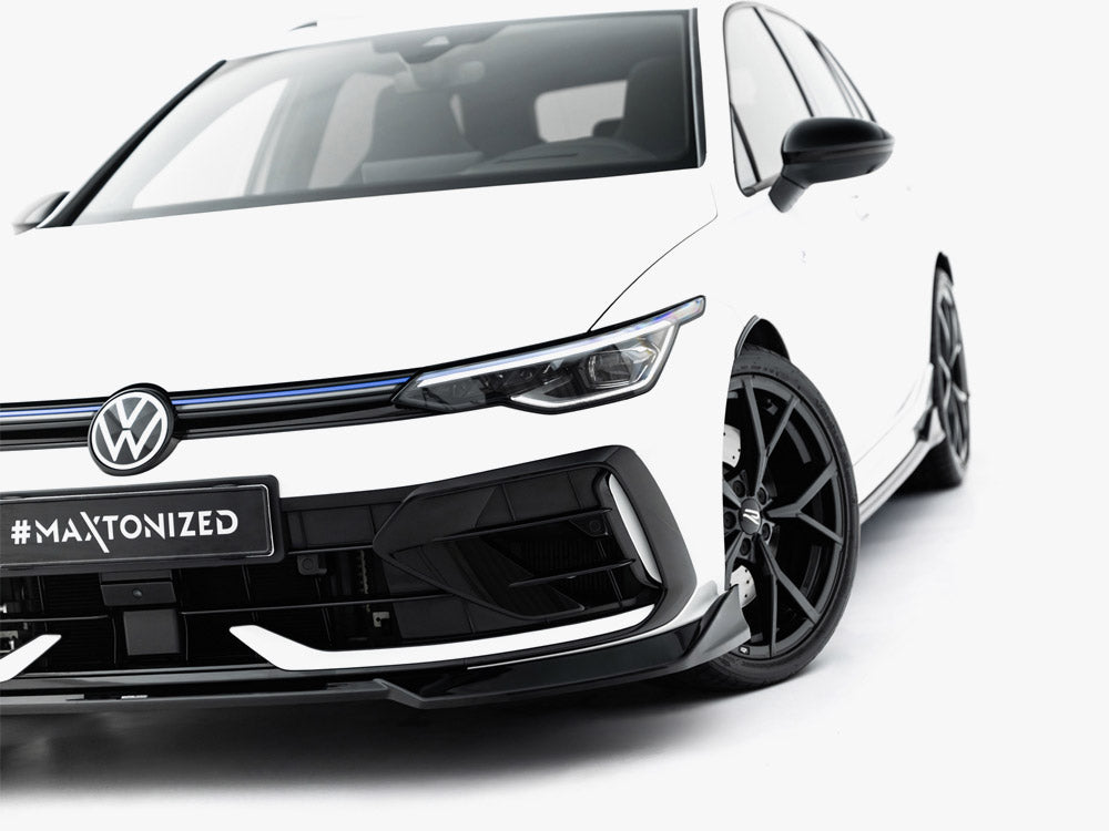 MAXTON DESIGN FRONT SPLITTER V.4 VOLKSWAGEN GOLF R MK8 FACELIFT — photo 6