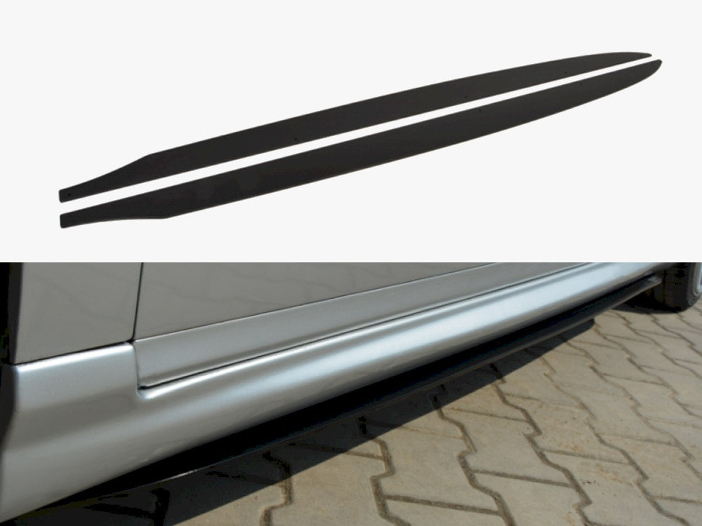 MAXTON DESIGN RACING SIDE SKIRTS DIFFUSERS VW PASSAT B6/B7 R-LINE — photo 1