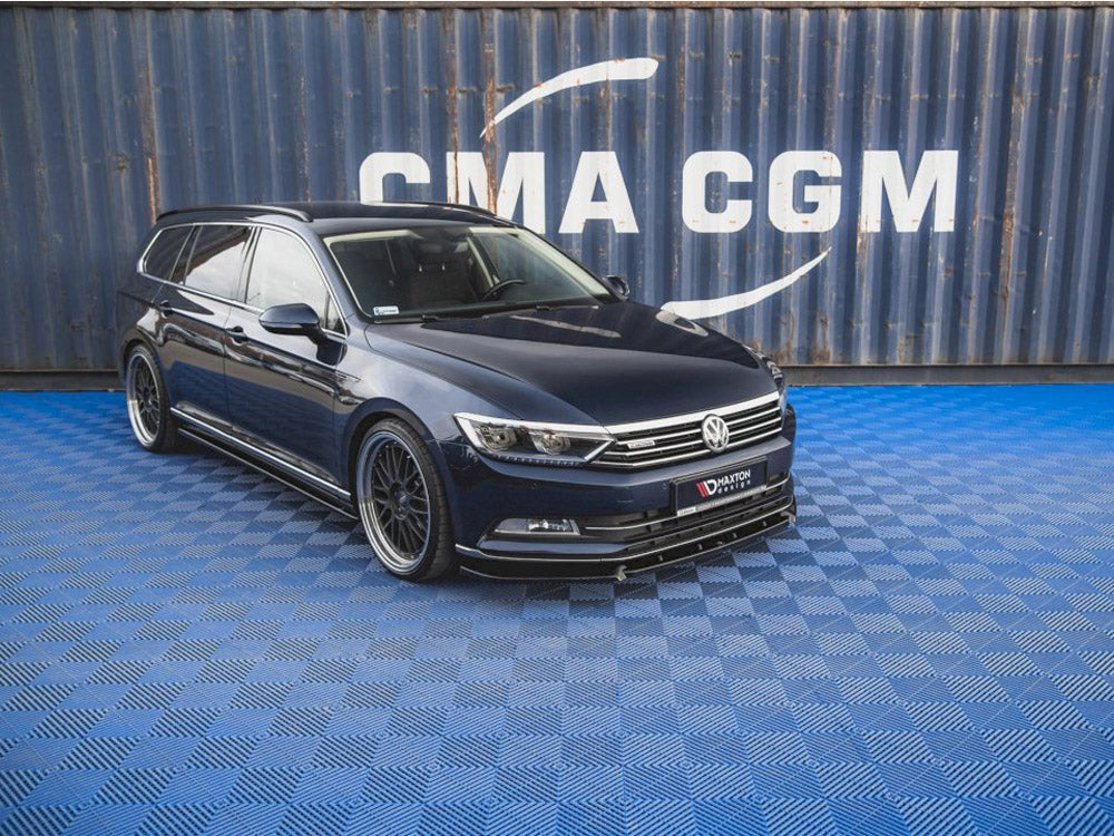 MAXTON DESIGN FRONT SPLITTER V.2 VOLKSWAGEN PASSAT B8 — photo 2