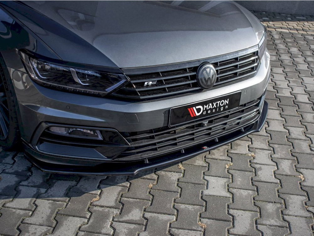 MAXTON DESIGN FRONT SPLITTER V.1 VOLKSWAGEN PASSAT R-LINE B8 — photo 3