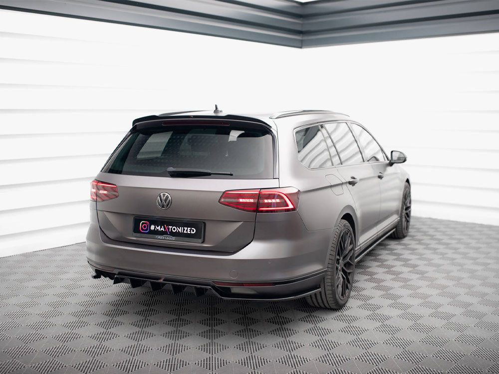 MAXTON DESIGN REAR SPLITTER VERTICAL BARS VOLKSWAGEN PASSAT SEDAN / VARIANT B8 — photo 2