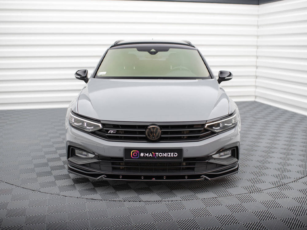 MAXTON DESIGN FRONT SPLITTER V.1 VOLKSWAGEN PASSAT R-LINE B8 FACELIFT — photo 3