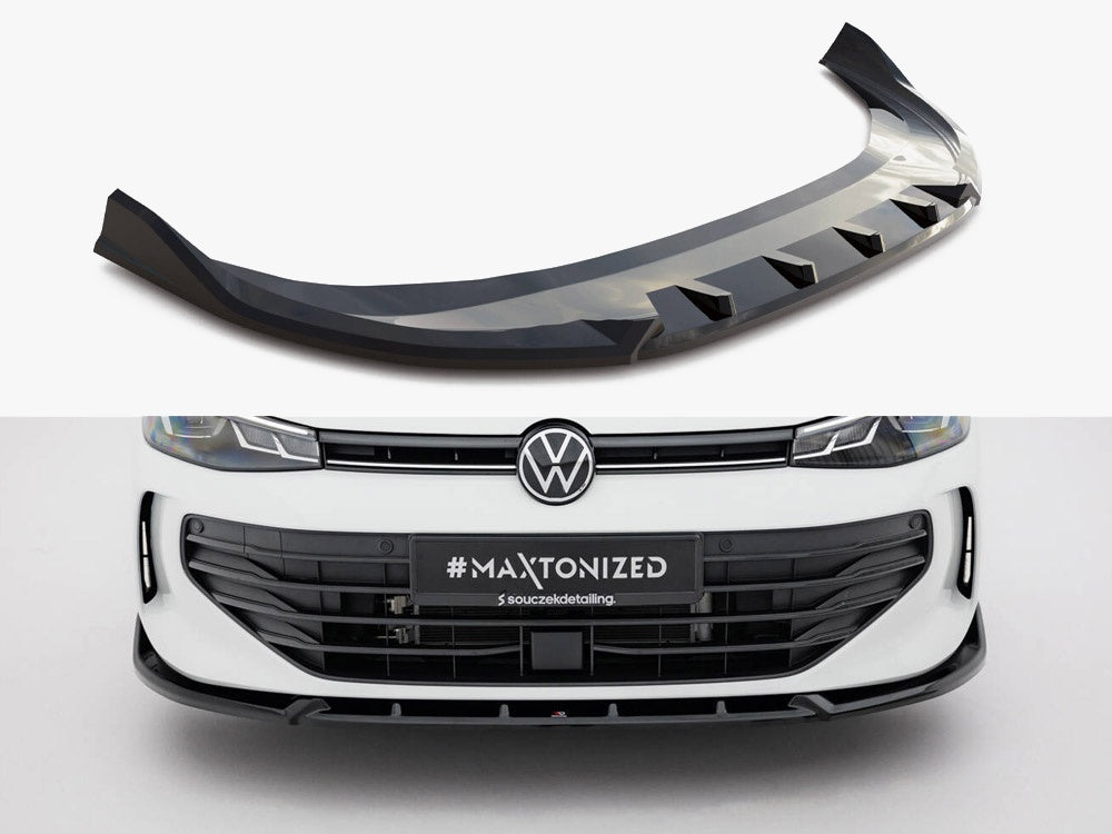 MAXTON DESIGN FRONT SPLITTER V.2 VOLKSWAGEN PASSAT B9 — photo 1