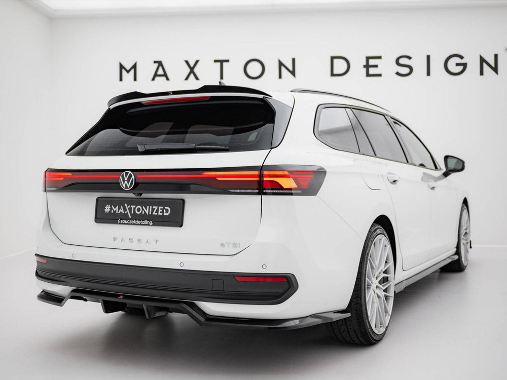 MAXTON DESIGN REAR SPLITTER VERTICAL BARS VOLKSWAGEN PASSAT B9 — photo 2