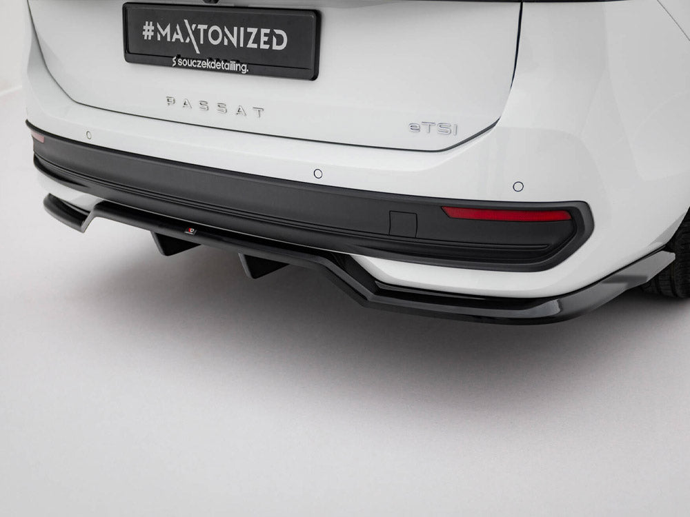 MAXTON DESIGN REAR SPLITTER VERTICAL BARS VOLKSWAGEN PASSAT B9 — photo 3
