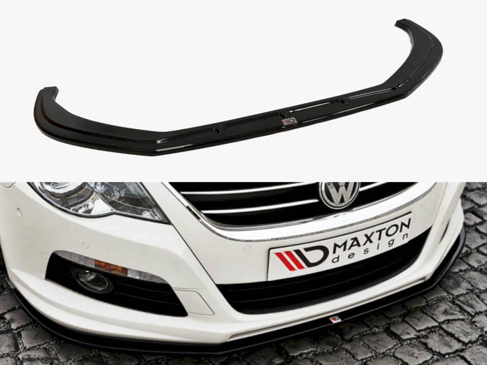 Maxton Design Front Splitter VW Passat CC R36 R-Line 2008-2012 — photo 1
