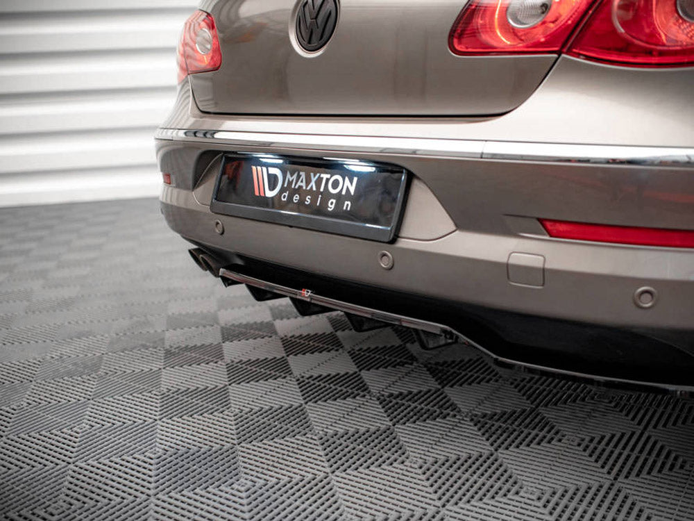 Maxton Design Rear Splitter VW Passat CC 2008-2012 — photo 5