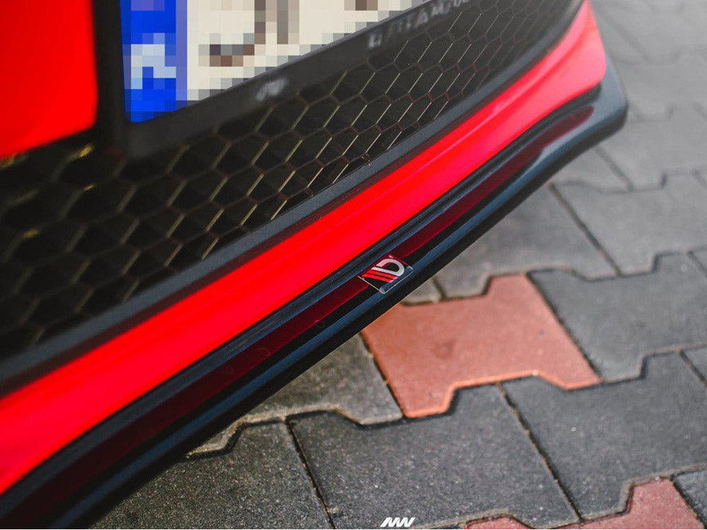 Maxton Design Volkswagen Polo GTI Mk5 Front Splitter V.2 2009-2014 — photo 3