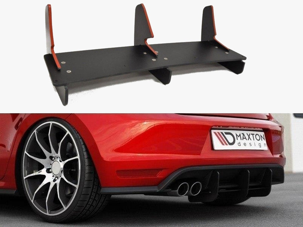 Maxton Design Racing Rear Diffuser - Volkswagen Polo GTI Mk5 Facelift 2014-2017 — photo 1
