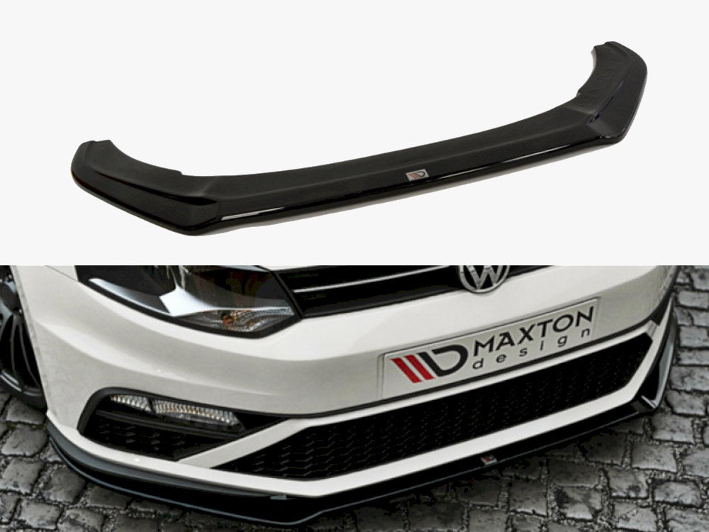 Maxton Design Front Splitter V.2 - Volkswagen Polo GTI Mk5 Facelift 2014-2017 — photo 1