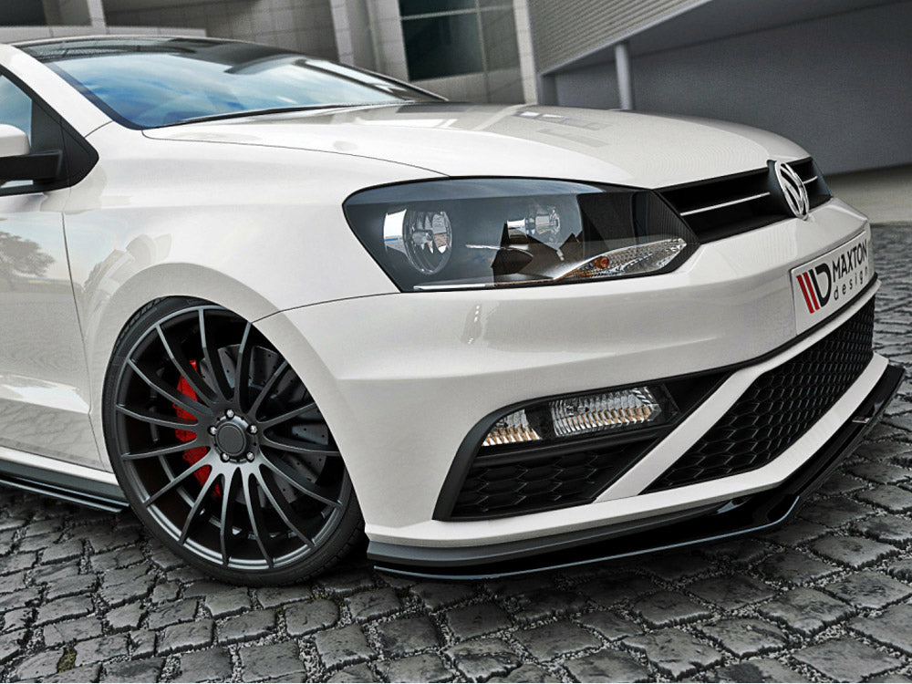 Maxton Design Front Splitter V.2 - Volkswagen Polo GTI Mk5 Facelift 2014-2017 — photo 3