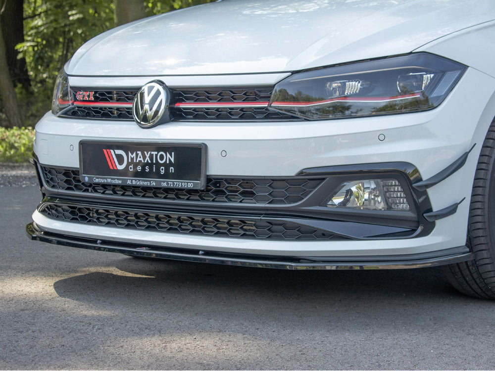 MAXTON DESIGN FRONT SPLITTER V.1 VOLKSWAGEN POLO GTI / R-LINE MK6 — photo 3