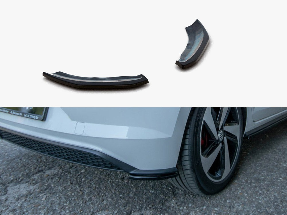 Maxton Design Volkswagen Polo GTI Mk6 Rear Side Splitters 2017-2021 — photo 1