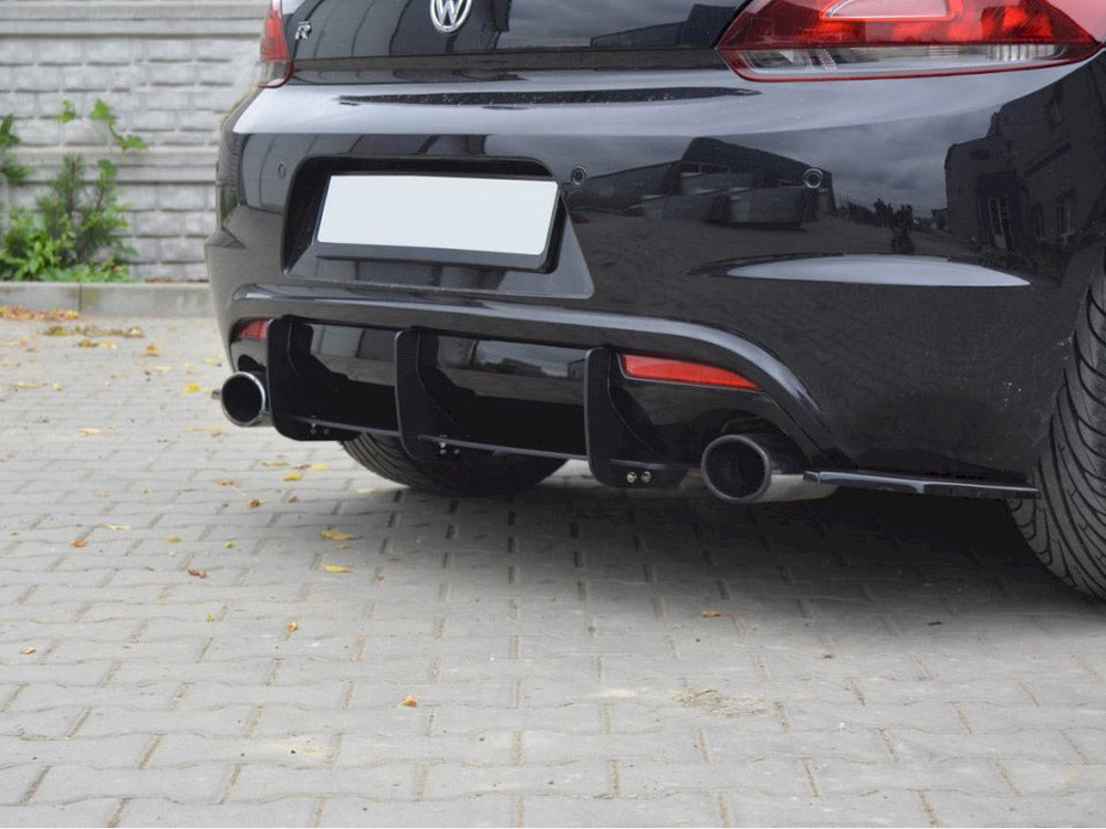 Maxton Design Volkswagen Scirocco R Rear Diffuser & Rear Side Splitters 2009-2013 — photo 3