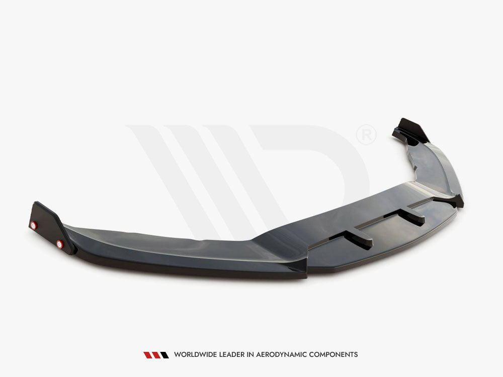 Maxton Design Volkswagen Scirocco R Mk3 Front Splitter V.3 + Flaps 2008-2014 — photo 6