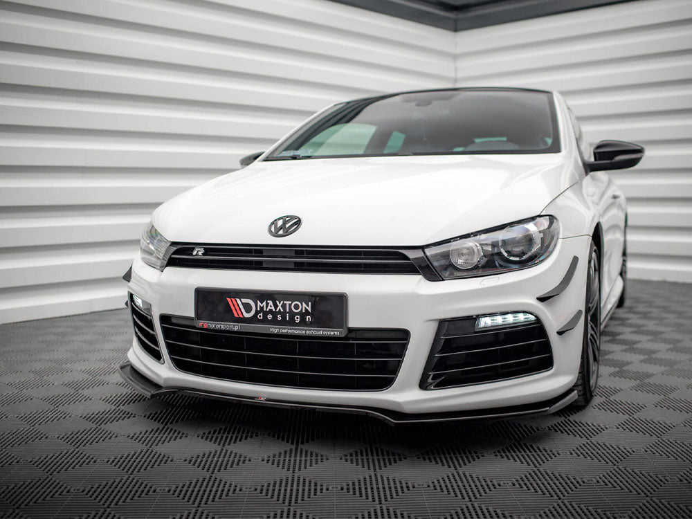 Maxton Design Volkswagen Scirocco R Mk3 Front Splitter V.4 2008-2014 — photo 1
