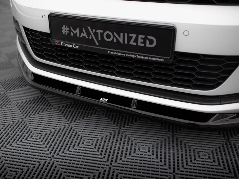 Maxton Design Volkswagen Scirocco Mk3 Facelift Front Splitter V.1 2014-2017 — photo 4