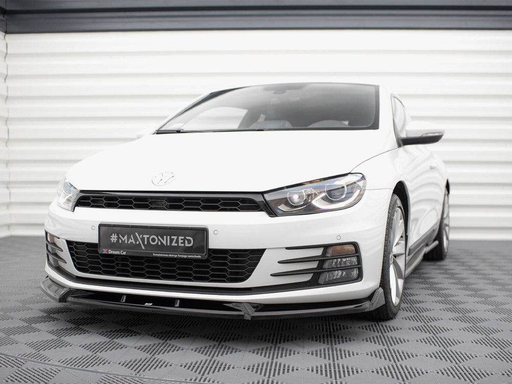 Maxton Design Volkswagen Scirocco Mk3 Facelift Front Splitter V.2 2014-2017 — photo 2